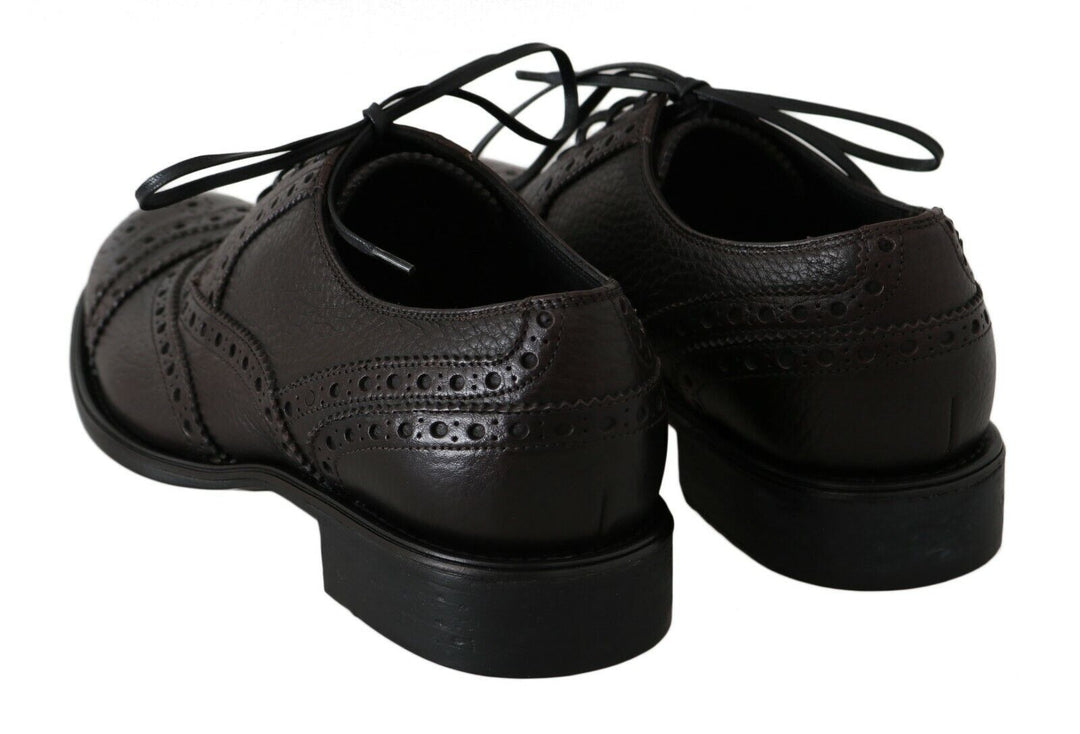 Dolce & Gabbana Elegant Wingtip Derby Dress Shoes