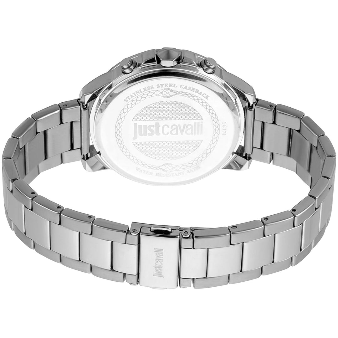 Just Cavalli Silver Men Watch