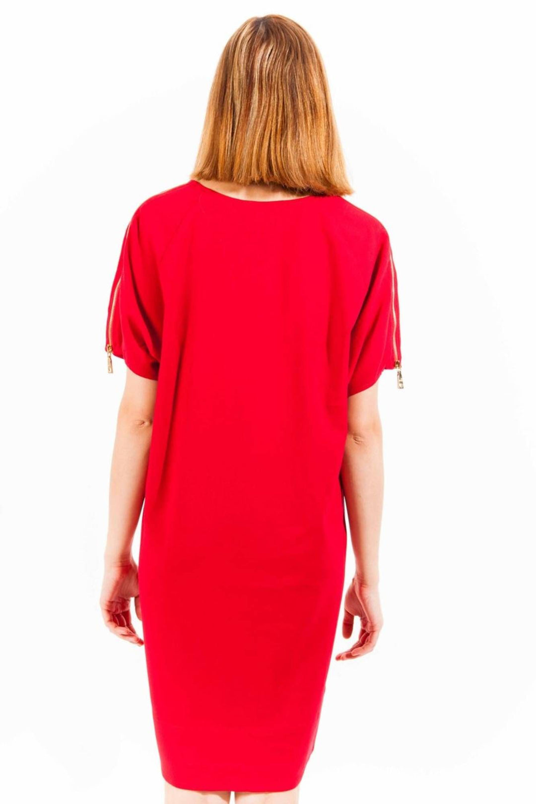 Love Moschino "Red Viscose Women Dress"