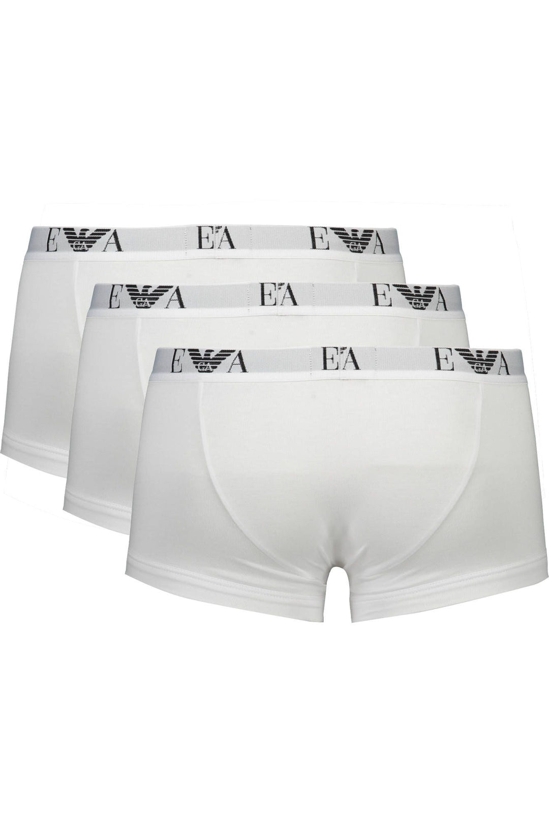 Emporio Armani White Cotton Men Trunk