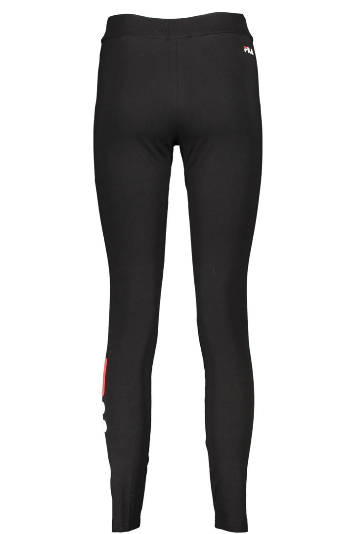 Fila Black Cotton Women Legging