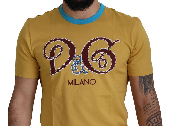 Dolce & Gabbana Sunny Milano Motif Crewneck Tee