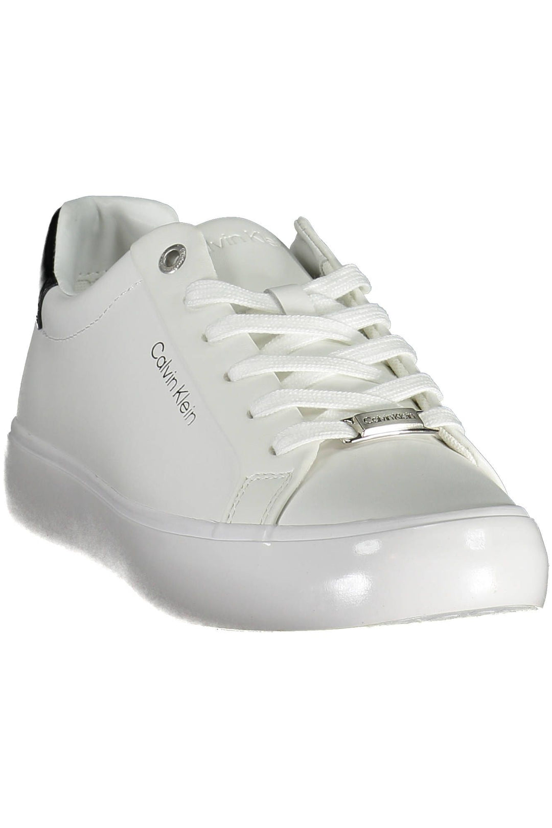 Calvin Klein White Leather Women Sneaker