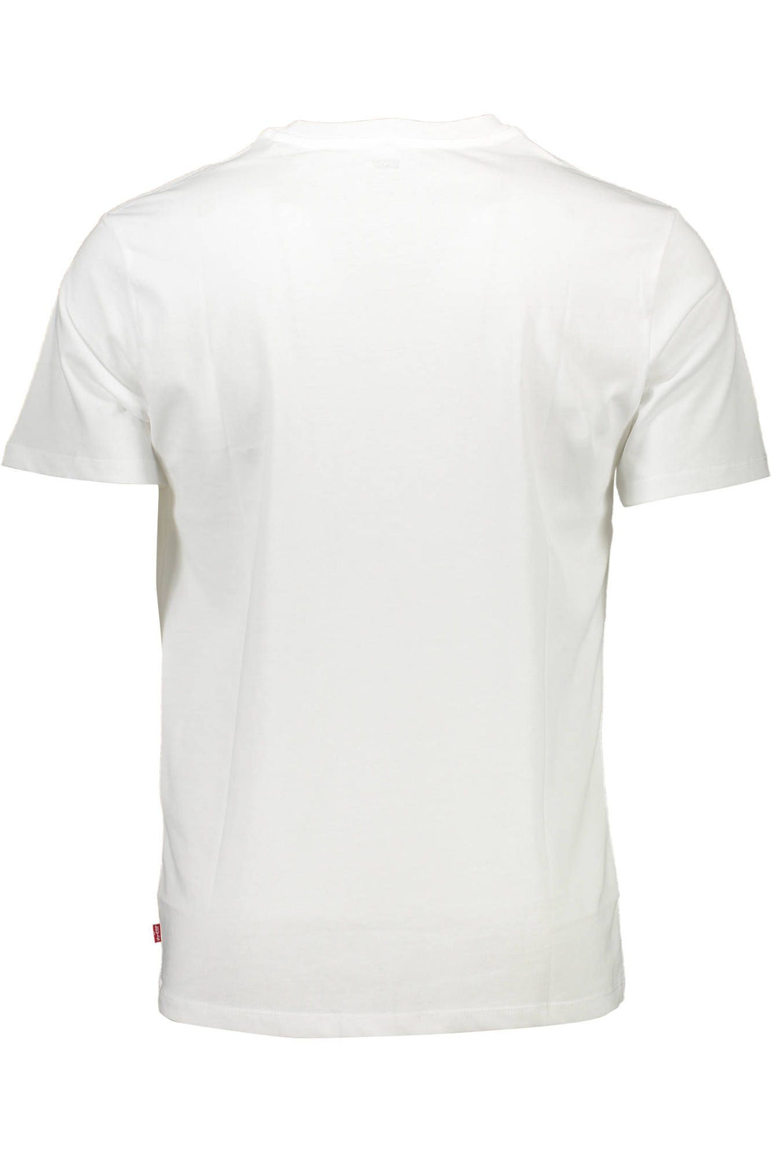 Levi's White Cotton Men T-Shirt