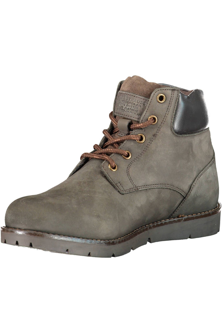 Levi's Brown Leather Men Boot