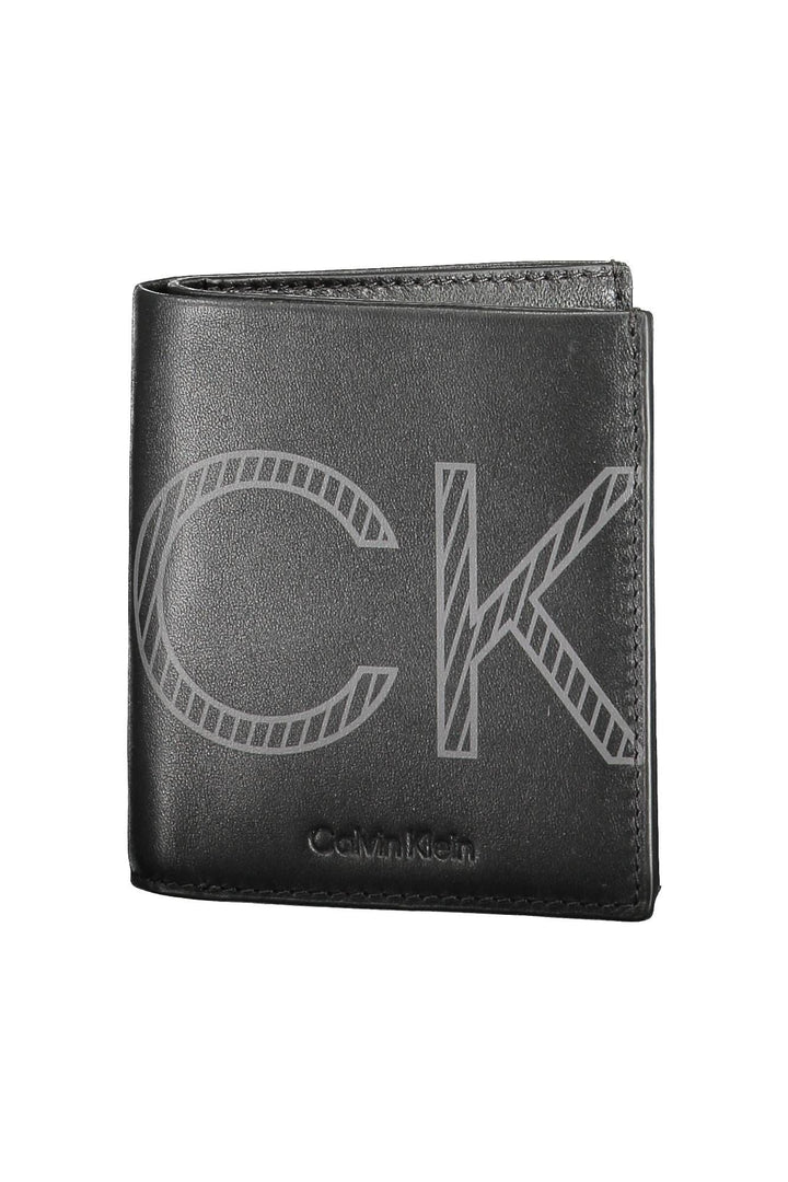 Calvin Klein Black Leather Men Wallet