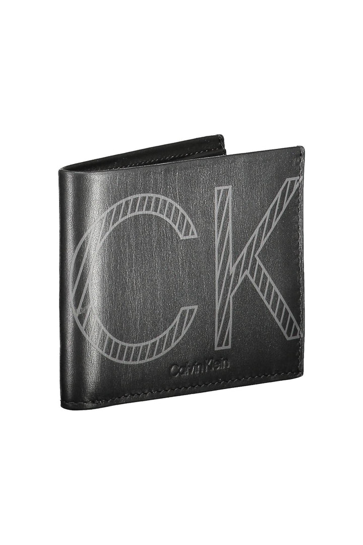 Calvin Klein Black Leather Men Wallet