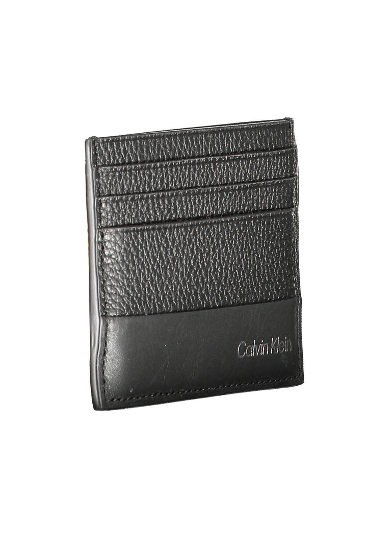 Calvin Klein Black Leather Men Wallet