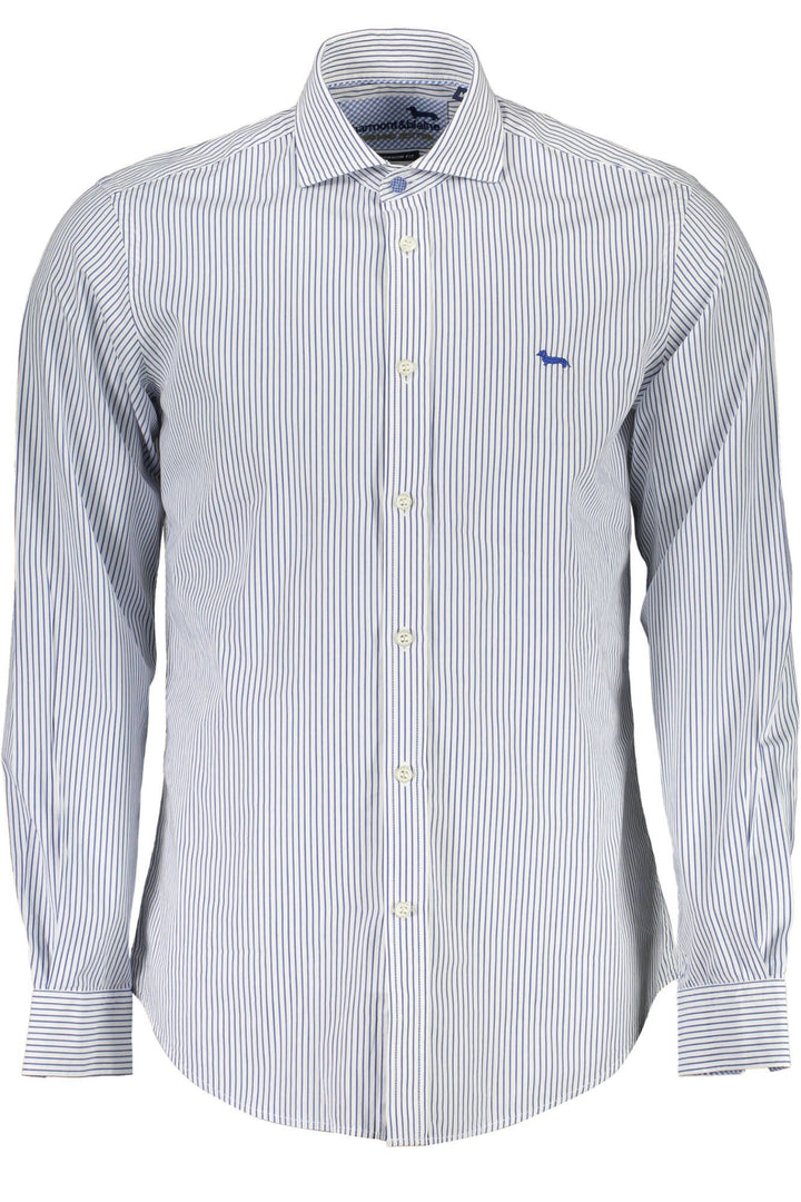 Harmont & Blaine White Cotton Men Shirt