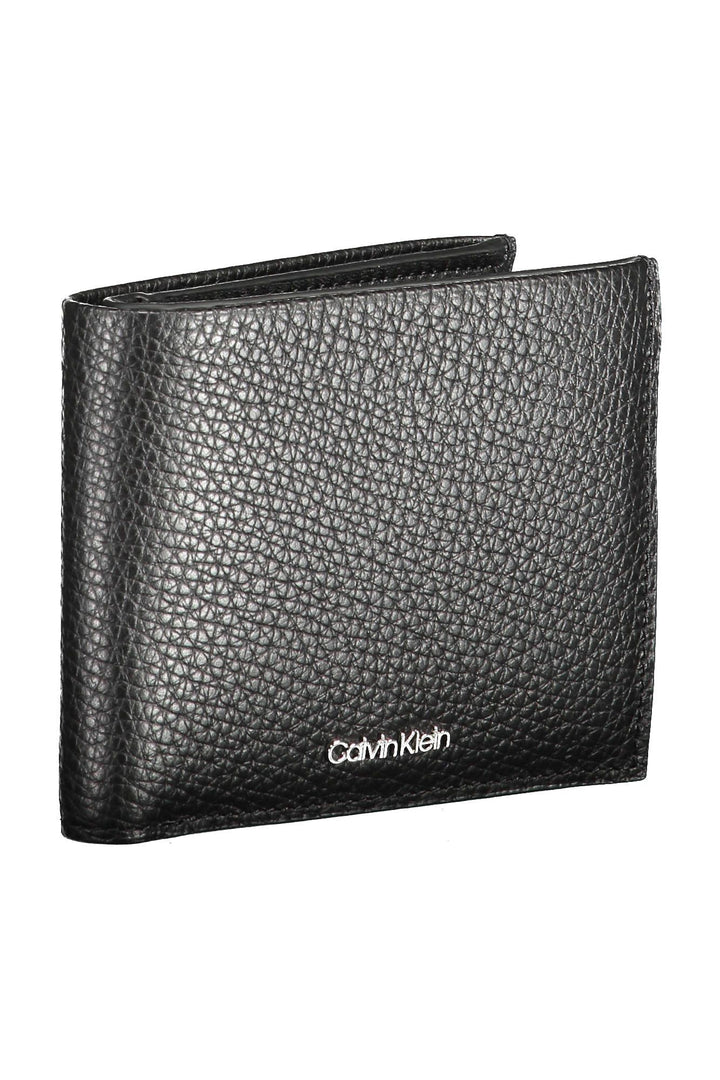 Calvin Klein Black Leather Men Wallet