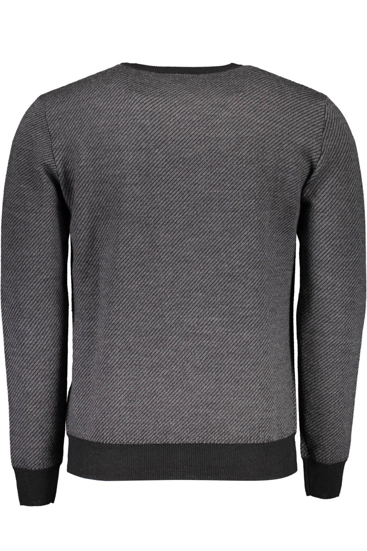 Harmont & Blaine Gray Wool Men Sweater