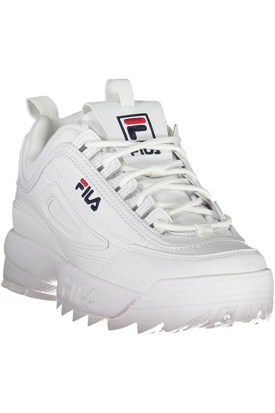 Fila White Polyester Women Sneaker