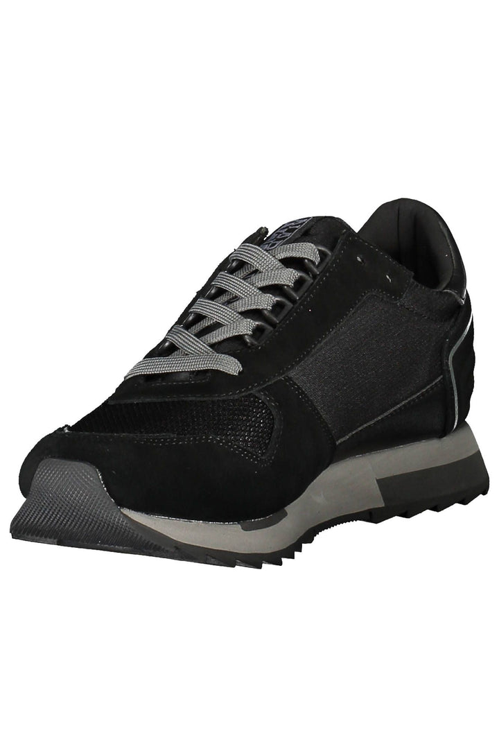 Napapijri Black Polyester Men Sneaker