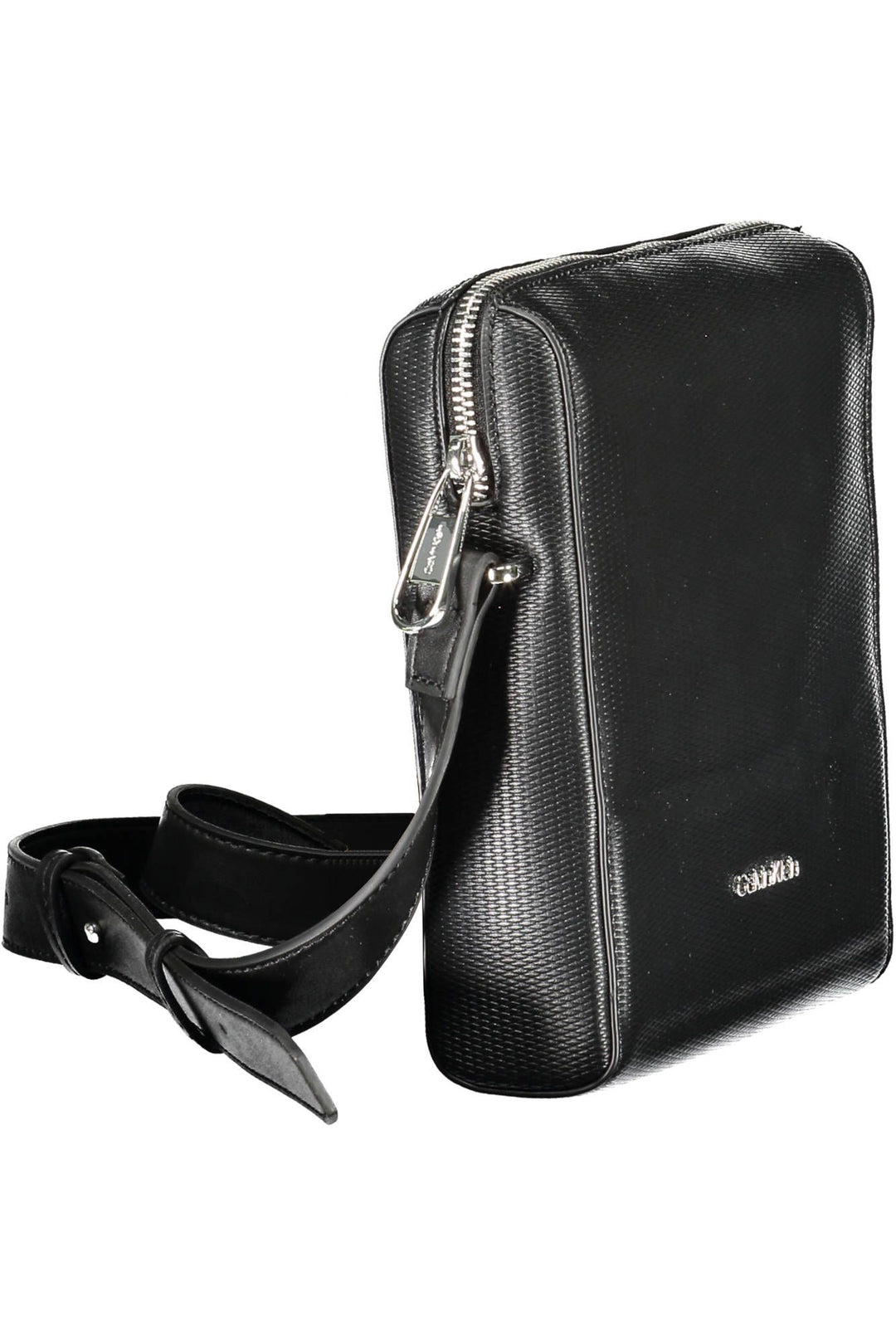 Calvin Klein Black Polyester Men Shoulder Bag