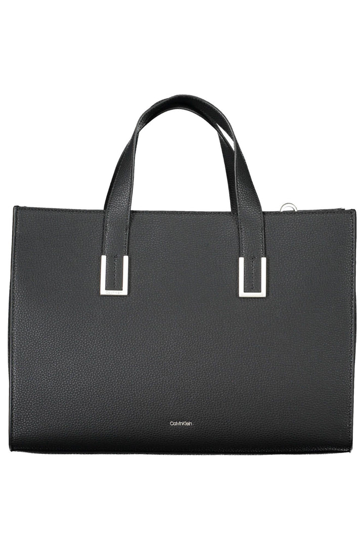 Calvin Klein Black Polyester Women Handbag