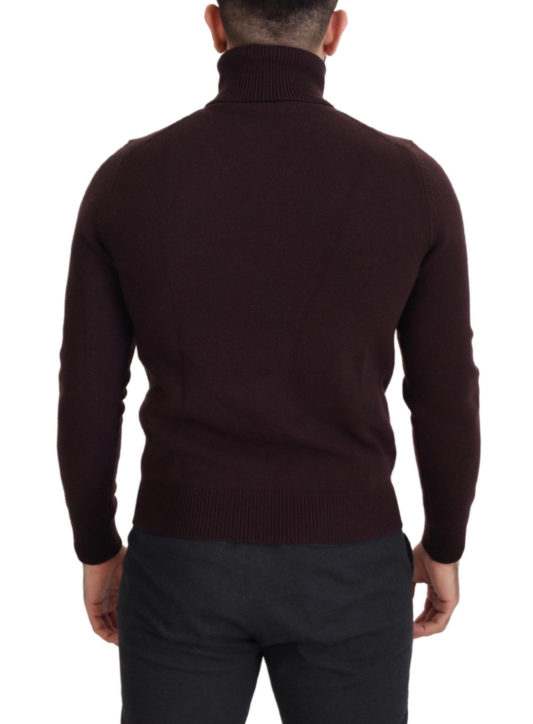 Dolce & Gabbana Elegant Turtleneck Wool Pullover Sweater