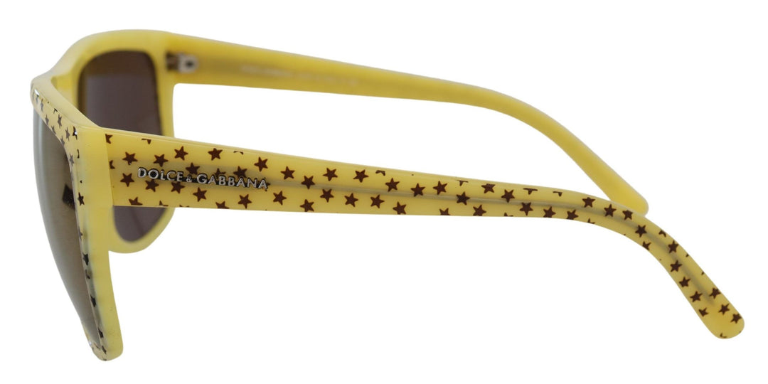 Dolce & Gabbana Stellar Chic Square Sunglasses in Yellow