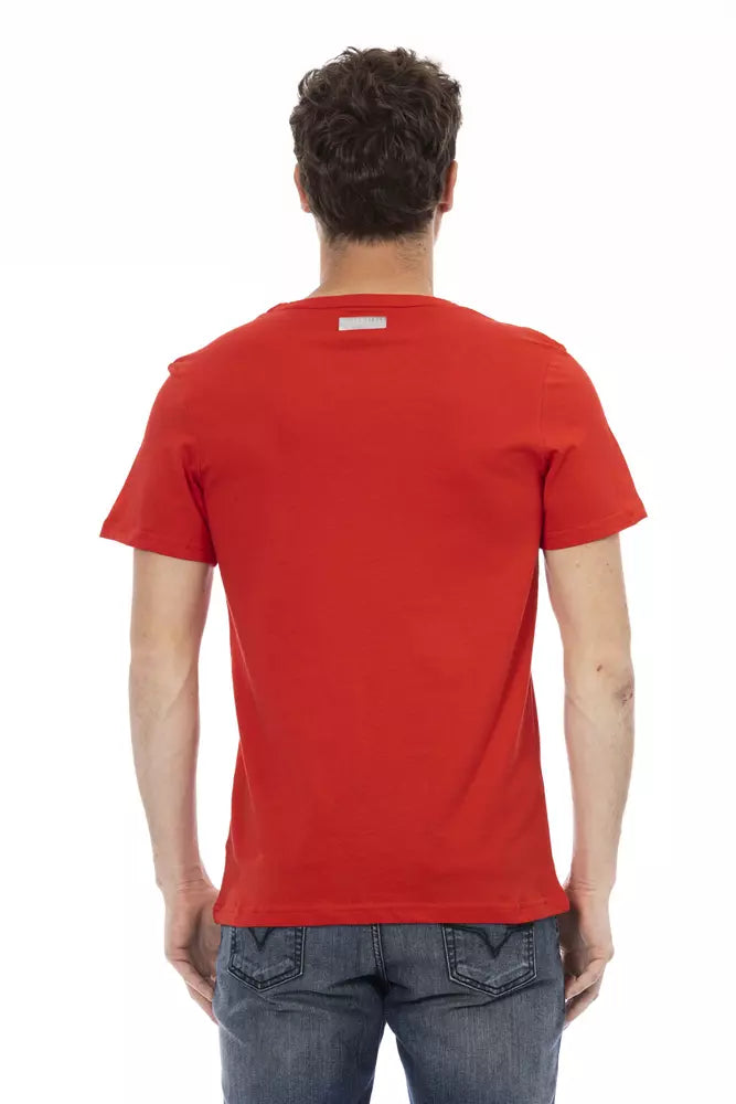 Bikkembergs Red Cotton Men T-Shirt