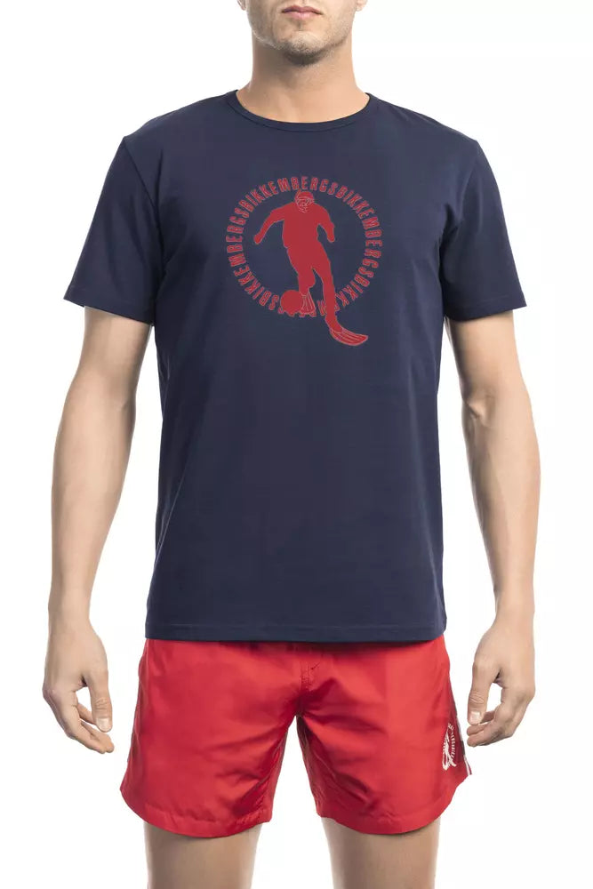 Bikkembergs Army Cotton Men T-Shirt