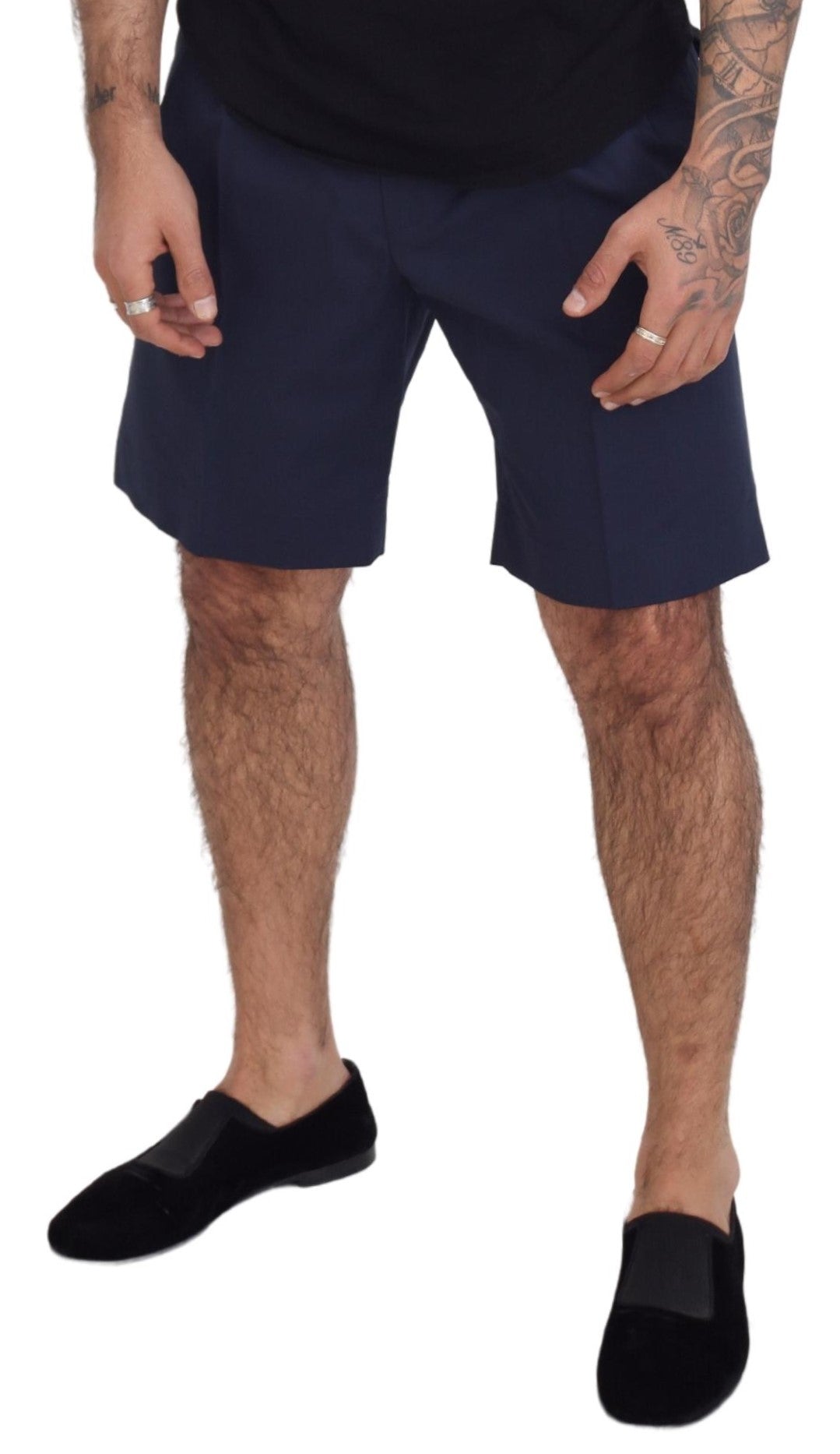 Dolce & Gabbana Elegant Blue Chino Shorts