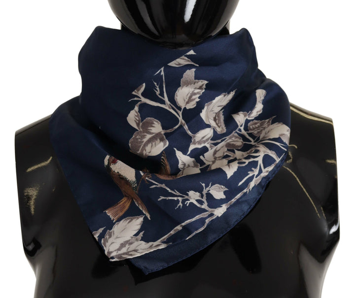 Dolce & Gabbana Elegant Silk Square Scarf for Men