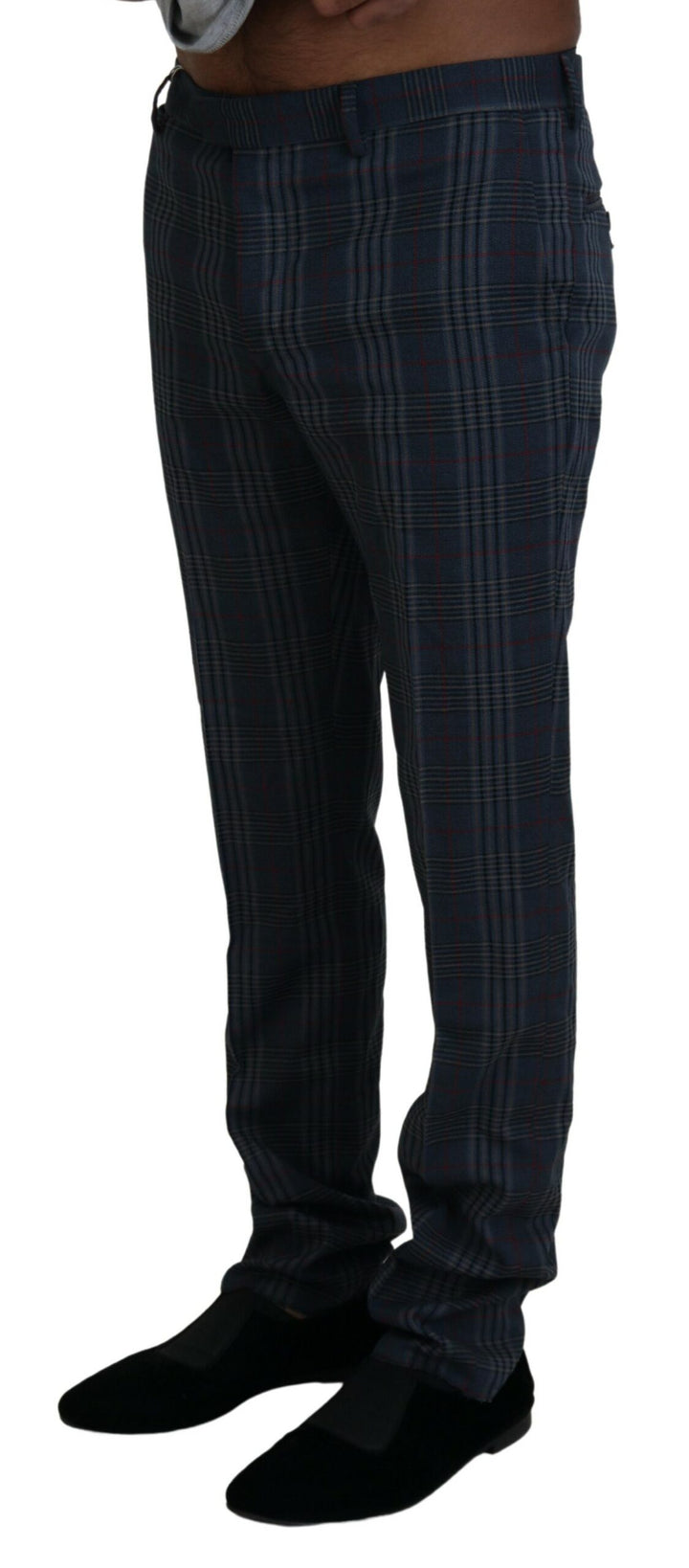 BENCIVENGA Elegant Multicolor Pure Wool Trousers