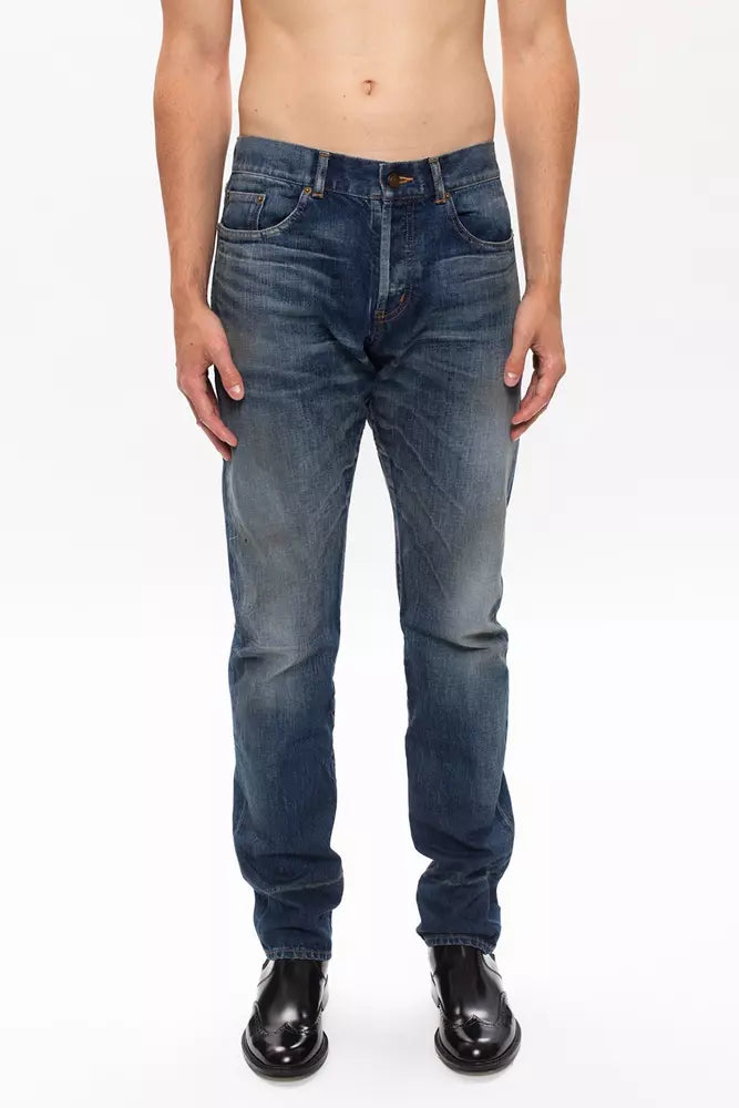 Saint Laurent Sleek Designer Denim for the Modern Man