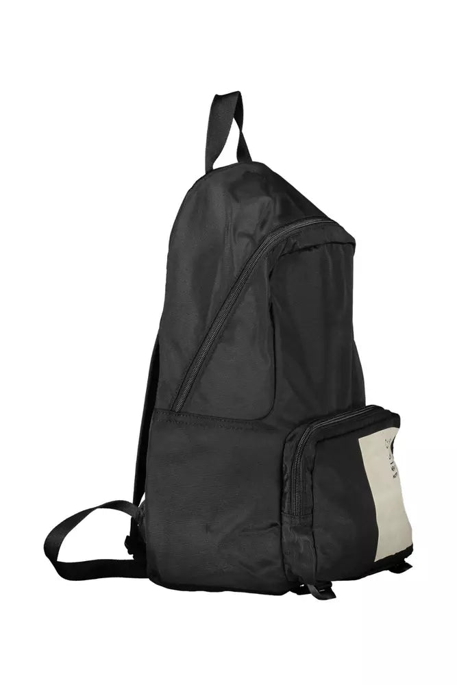 Calvin Klein Black Polyester Men Backpack