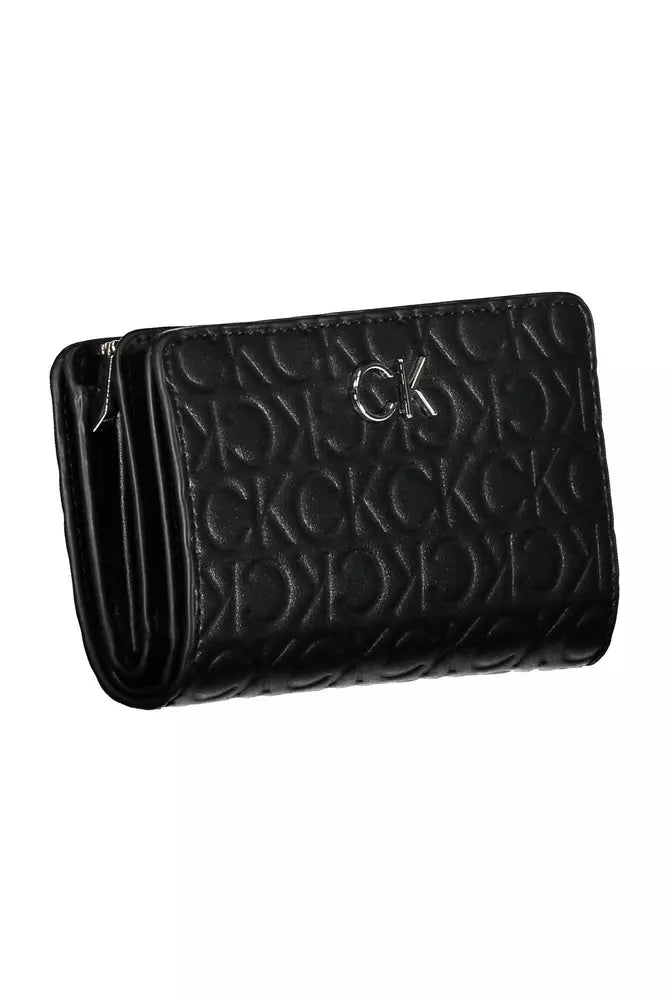 Calvin Klein Black Polyester Women Wallet