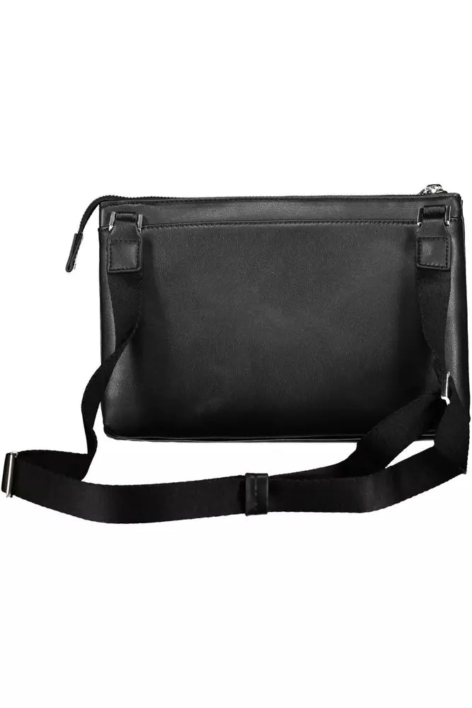 Calvin Klein Black Polyester Men Shoulder Bag