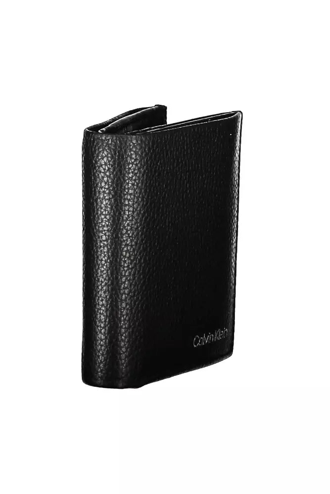 Calvin Klein Black Leather Men Wallet