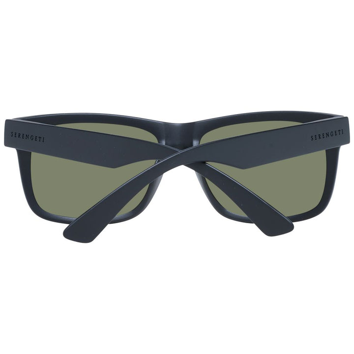 Serengeti Black Unisex Sunglasses