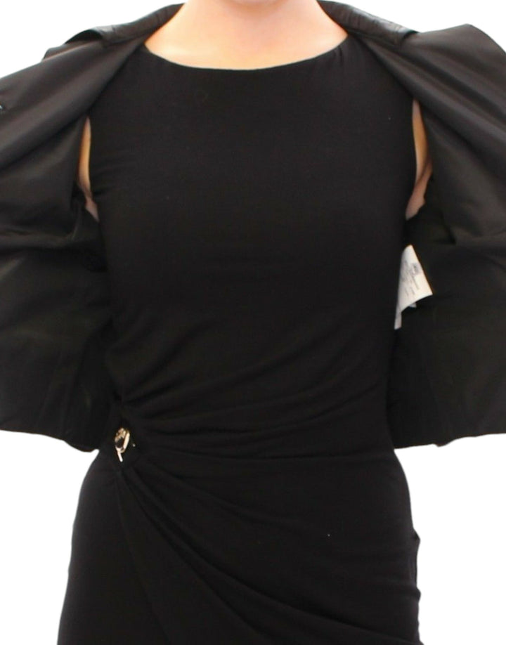 Dolce & Gabbana Elegant Black Bolero Shrug Jacket