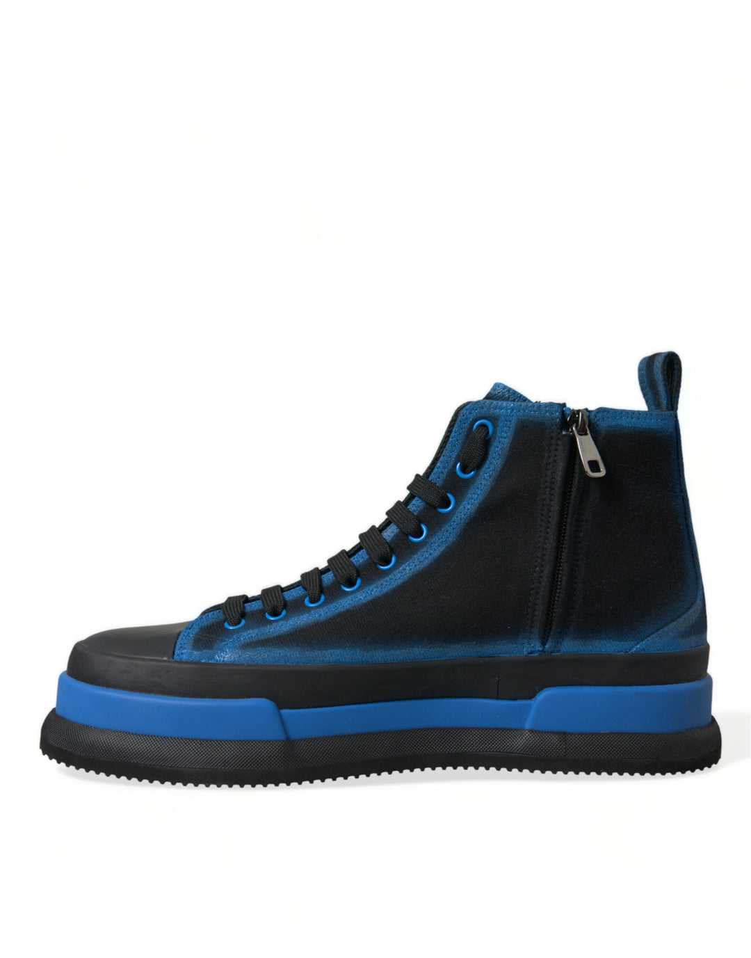 Dolce & Gabbana Elegant High-Top Canvas Sneakers