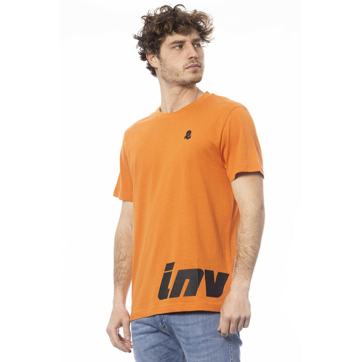 Invicta Orange Cotton Men T-Shirt