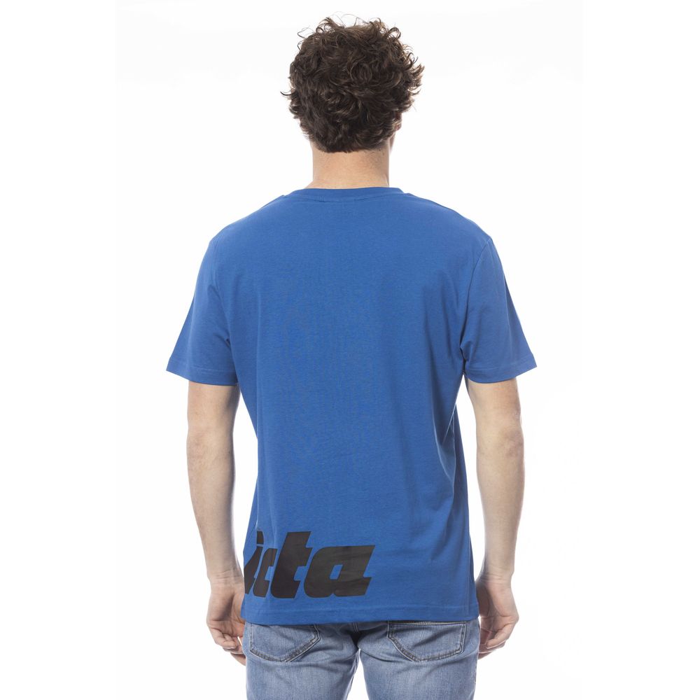 Invicta Blue Cotton Men T-Shirt