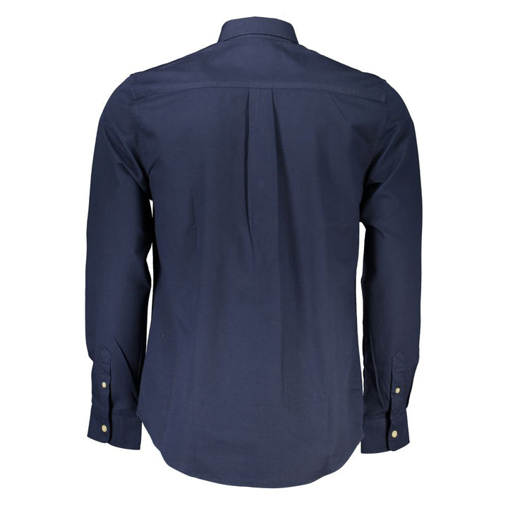 North Sails Blue Cotton Men Shirt