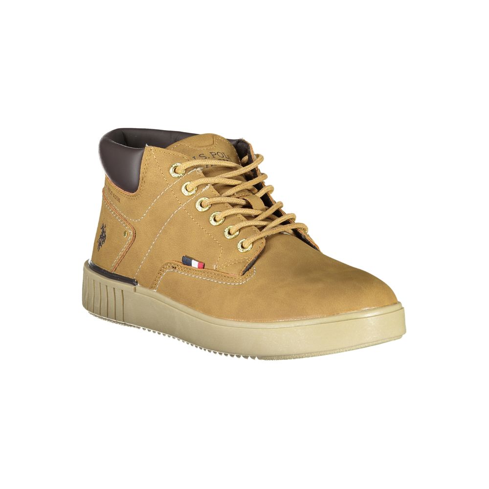 U.S. POLO ASSN. Brown Polyester Men Sneaker