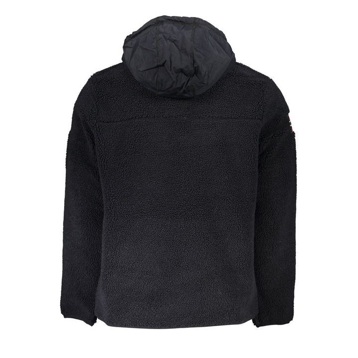 Napapijri Black Polyester Men Sweater