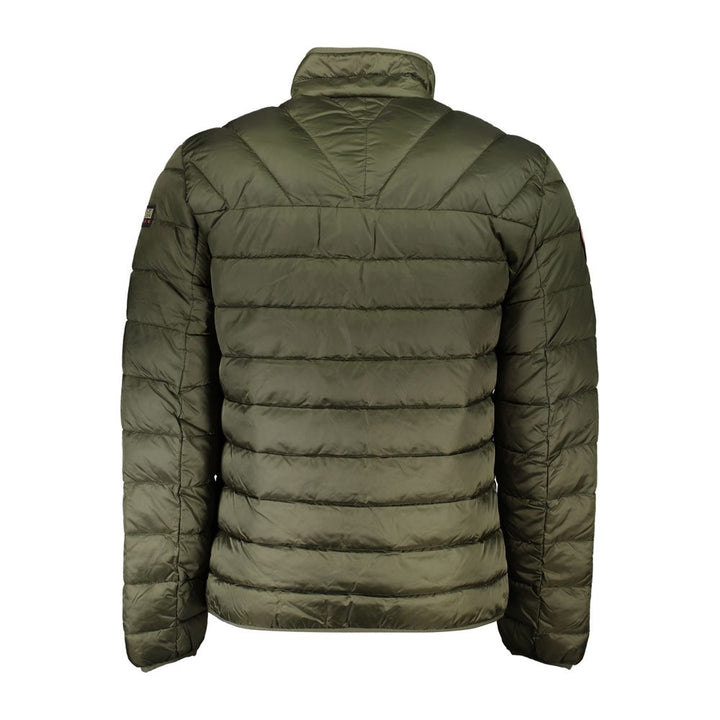 Napapijri Green Polyamide Men Jacket