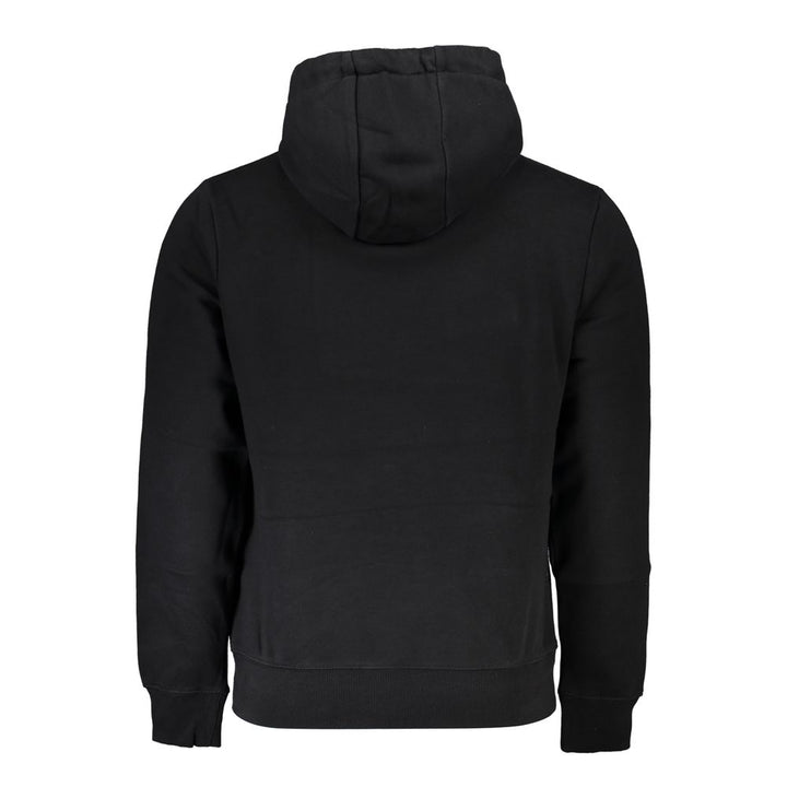 Napapijri Black Cotton Men Sweater