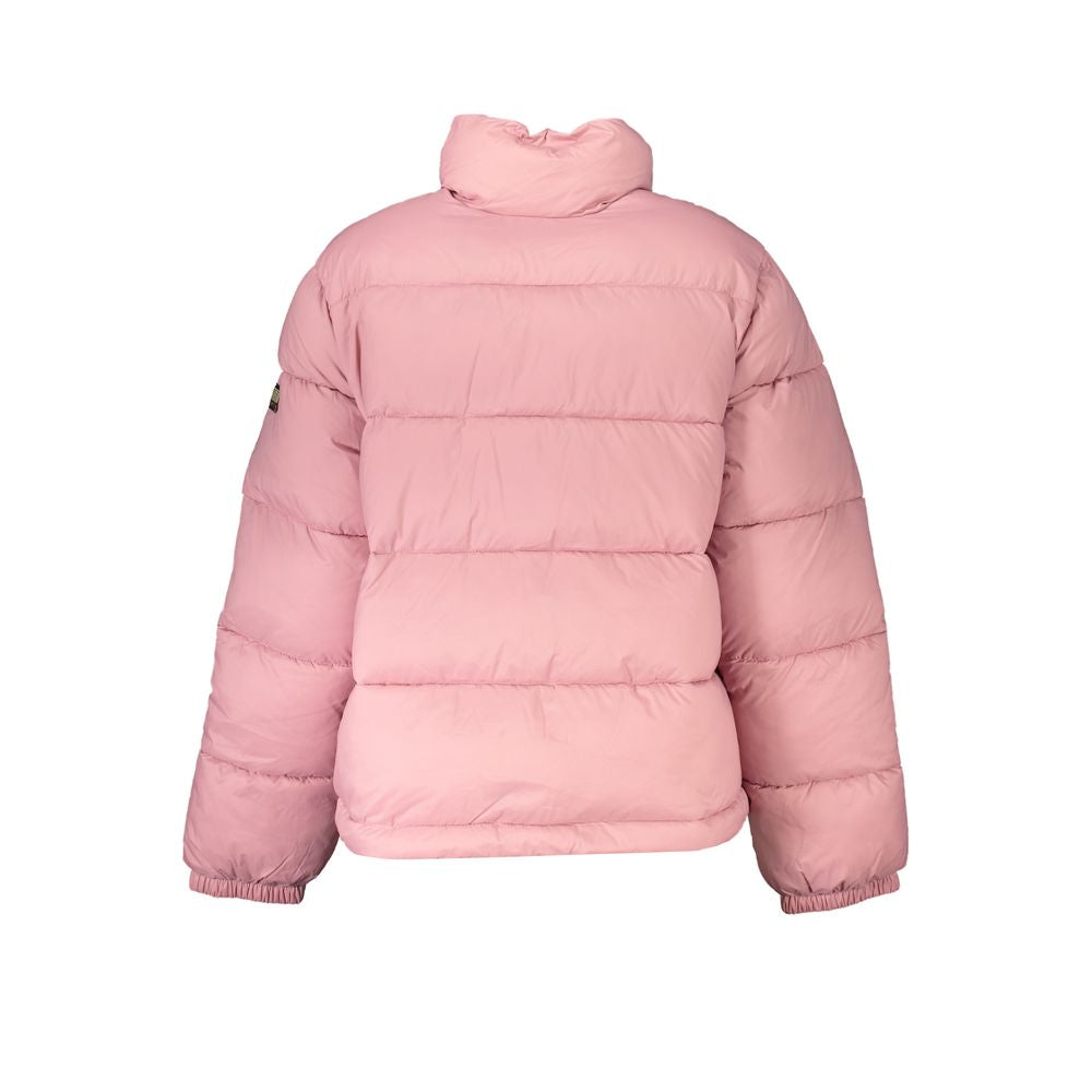 Napapijri Pink Polyamide Women Jacket