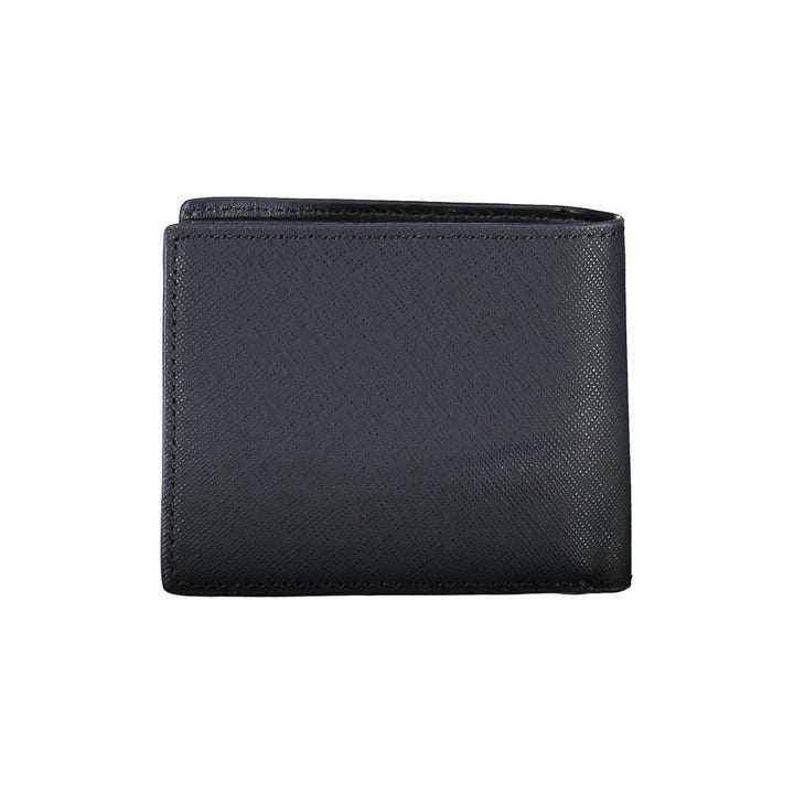 Tommy Hilfiger Blue Leather Men Wallet