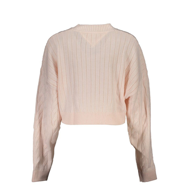 Tommy Hilfiger Pink Polyester Women Sweater