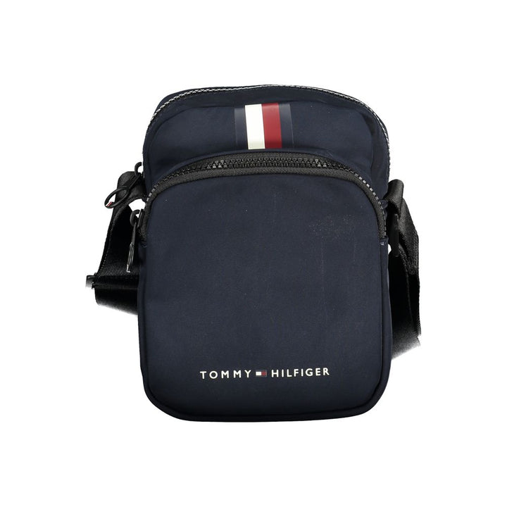 Tommy Hilfiger Chic Blue Contrast Detail Shoulder Bag