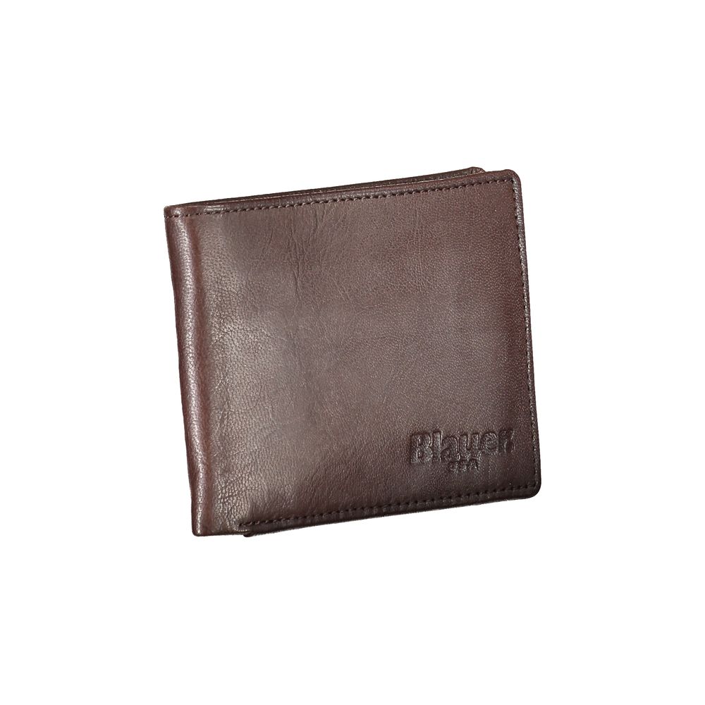 Blauer Elegant Leather Bi-Fold Men's Wallet