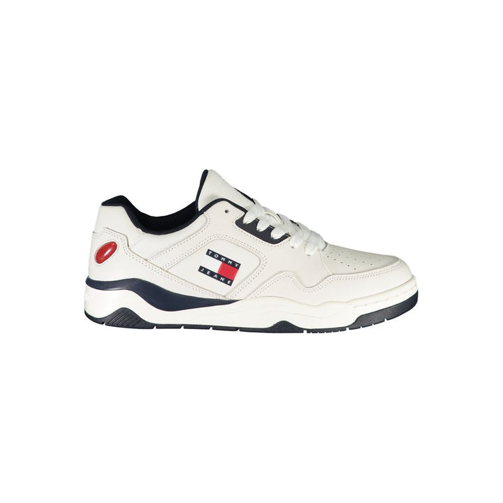 Tommy Hilfiger White Polyester Sneaker