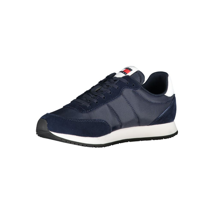 Tommy Hilfiger Blue Polyester Sneaker