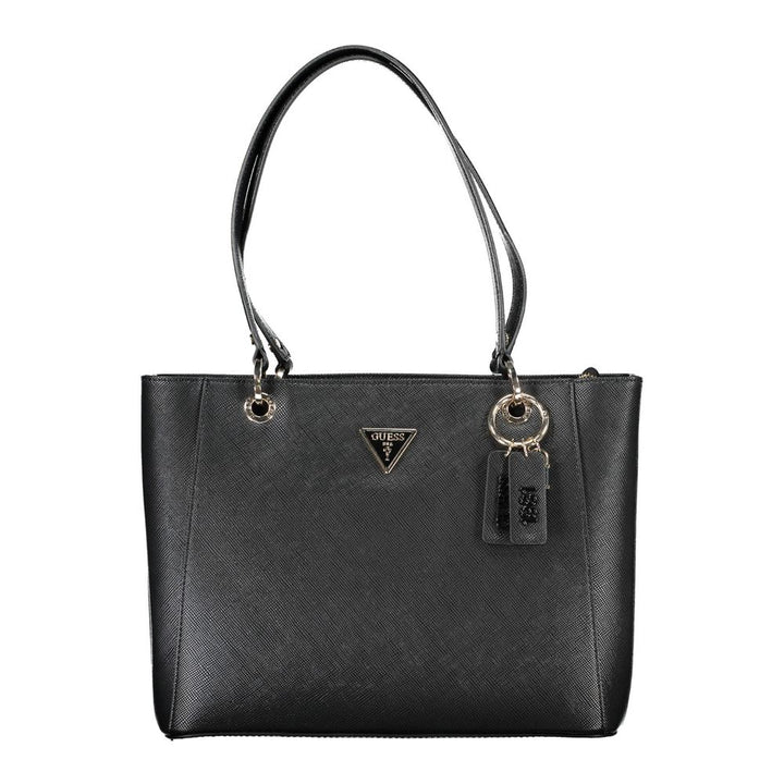 Guess Jeans Black Polyethylene Handbag