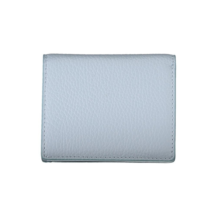 Coccinelle Light Blue Leather Wallet